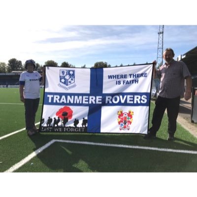 I Blame my Grandfather - took me to Prenton Park back in the Division Four days and the rest is history. Supporting those who serve our Nation #SWA