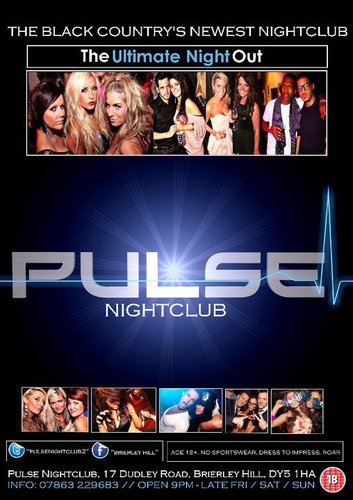 PULSENightclub2's profile picture. PULSE NIGHTCLUB - BRIERLEY HILL
 Have you got your finger on the pulse!
Also Facebook Pulsenightclub Brierley Hill