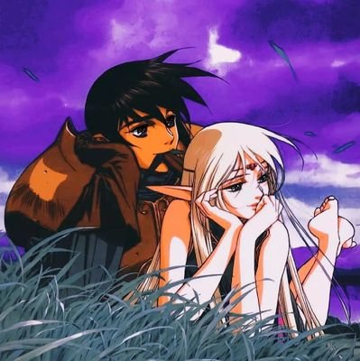 80s-90s anime aestethics.🖤💜