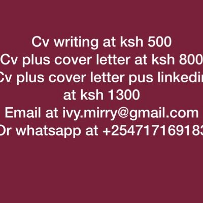 Check our reviews at https://t.co/vdI9H3Yg7t.  Contact +254717169183 or email at ivy.mirry@gmail.com