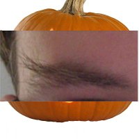 Pete but on a pumpkin(@eyebrowsofpower) 's Twitter Profileg