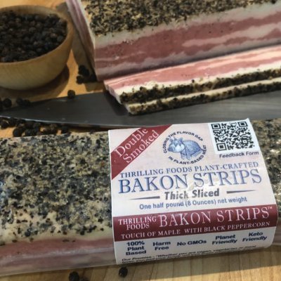 Makers of Bakon™, the plant-based bacon people actually want to eat.
We're hiring! Come join the 🌱🥓🚀

#plantbased