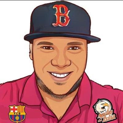 ZULIANO MIS EQUIPOS: FC BARCELONA -AGUILAS DEL ZULIA- BOSTON REDSOX