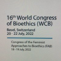 16th World Congress of Bioethics (WCB2022) (@wcb2022) 's Twitter Profile