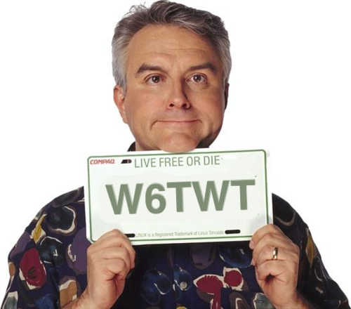 Leo Laporte, professional ham, and new amateur radio enthusiast.