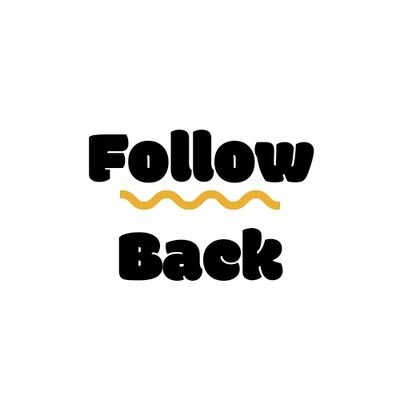 100% Followback garranty,
First you follow me then I followback you. like and retweet your letest(or pin) tweet.