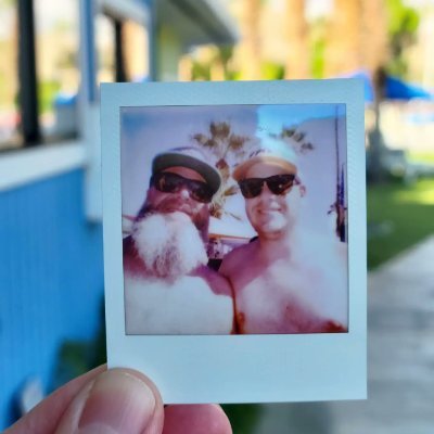Daddy bear in love with his cub. Conservatives can fuck all the way off!