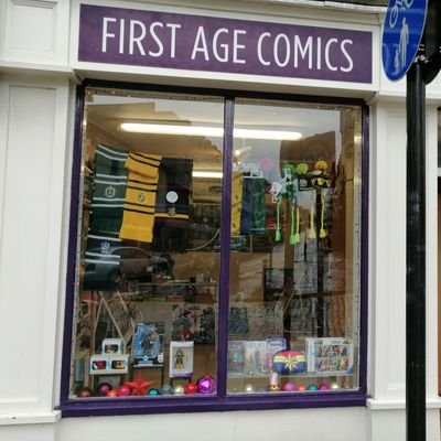 Independent comic shop, 3 Moor Lane, Lancaster. Open Tue to Sat 10-5.