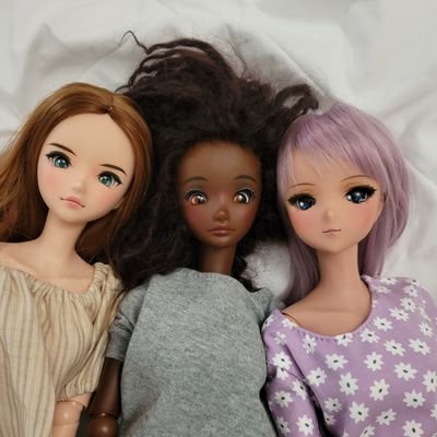 I love my children, and my new passion- Sewing for my growing doll collection! Including my first Smart Dolls❤