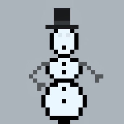 Snowman Pixels