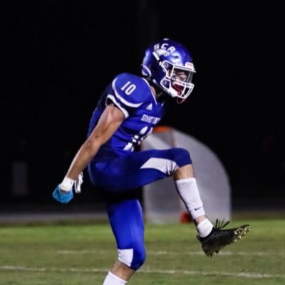 Washburn commit 6'3 170lbs WR 40 time 4.64 laser