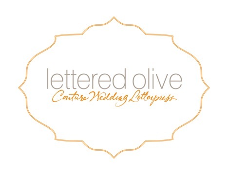 Couture Wedding Letterpress