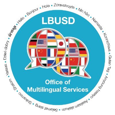 Official Account of LBUSD's Multilingual Services Office (Follows/Retweets are not Endorsements) #ProudtobeLBUSD