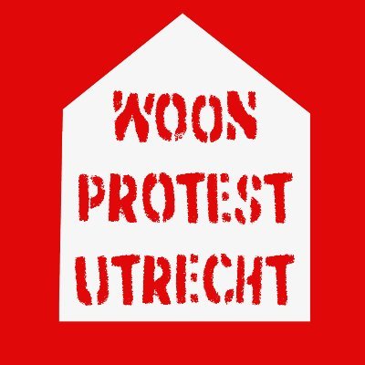 Wonen is een recht, geen verdienmodel. Wij strijden hier voor in Utrecht. Mee doen? DM ons of mail info@woonprotestutrecht.nl