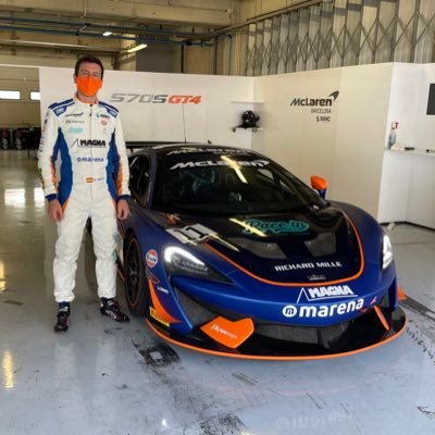 Car driver / Piloto de McLaren 570S en el GT4 South Europe Championship Anteriormente con mi otra pasión: Los Rallyes