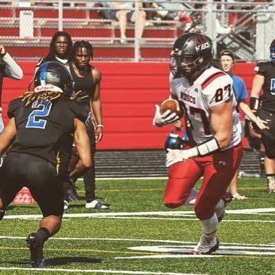 Dylan Jergenson Ndscs 1st team all conference and region H back/TE 6’3”247lbs December ‘22 grad 2x3 full qualifier Contact info phone 320-304-9150