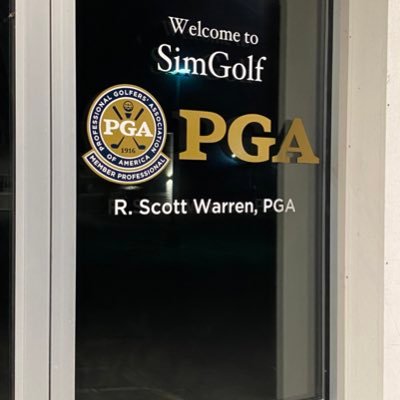 PGA Professional. Owner/Operator SimGolf