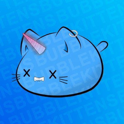 This is the official Twitter of the BubbleKittens NFT project. Development updates will be posted here as well as in the Discord.