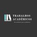 TRABALHOS ACADÊMICOS (@trabalhosacad12) Twitter profile photo TRABALHOS ACADÊMICOS (@trabalhosacad12) Twitter profile photo