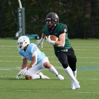 Proctor Academy '22 (NH) | Somers Football ‘21 (NY). RB/OLB. 5'11 190 | 4.60 40 | Senior Film⬇️