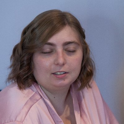 I just changed my profile pic to an Extremely Flattering picture taken of me at one of my best friends' wedding. (She/Her)