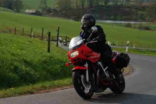 Love to ride a motorbike and I am a scout leader. So that's why I am motorscout!