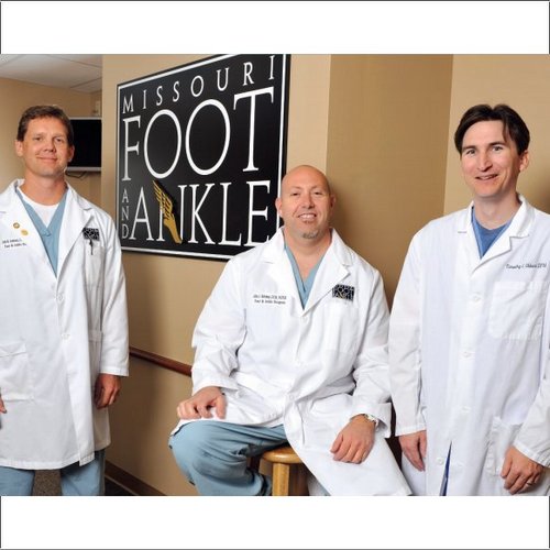 John, Seth, and Tim are podiatrists in the St. Louis area who treat a variety of foot and ankle problems. We'd love to help you put your best foot forward.