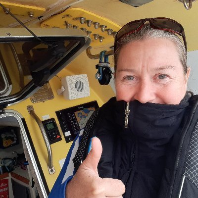 JackieParry6's profile picture. After nine years of sailing around the world with her husband Noel, Jackie qualified as a commercial skipper.