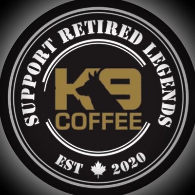 Support Retired Legends & K9 Coffee Co 🇨🇦. 
Coffee & Apparel that help financially support Retired Canadian Service Dogs - K9 Legends 🐕