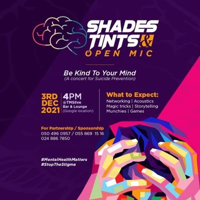 An Advocate Initiative for Mental health — Sharing true Mental Health stories through Music & Art🎼🎭🎨💃🏽 #BKind2UrMind🧘🏽‍♀️