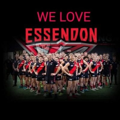 Proud supporter of the Essendon Football Club.