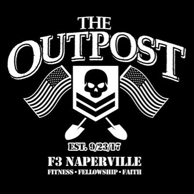 The 1st @f3naperville AO. Free workouts open to all men! Frontier Park in Naperville, IL Mon-Wed & Fri from 5:15-6AM, Sat 5:15-6 & 7-8AM, Tues 6:15-7