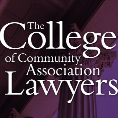 Learn more about the College of Community Association Lawyers: https://t.co/oLoGpbmCv2