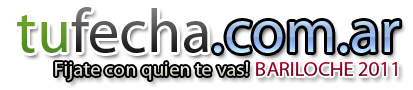 TuFecha's profile picture. Entra a http://t.co/epEKRTB3G1 y pone en el calendario cuando te vas, y enterate con quien te vas de viaje de egresados a BARILO 2011!