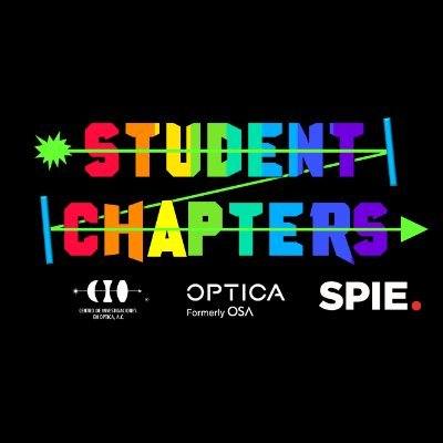 The SPIE and OPTICA students chapters at CIO. 
IG: https://t.co/Gqf0UgXgiN