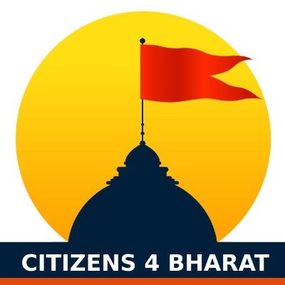 citizens4bharat's profile picture. Citizens 4 Bharat is a community of an aware group of persons who are keen to resolve the challenges of India in the context of rising intolerance to Hinduism.