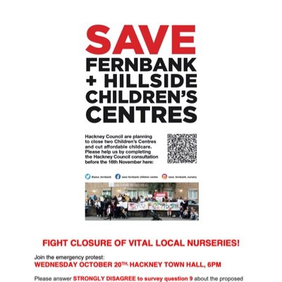 Parents + carers fighting to save our children's centres from closure and for affordable childcare with @Save_Fernbank  https://t.co/l7kxvKe8QG