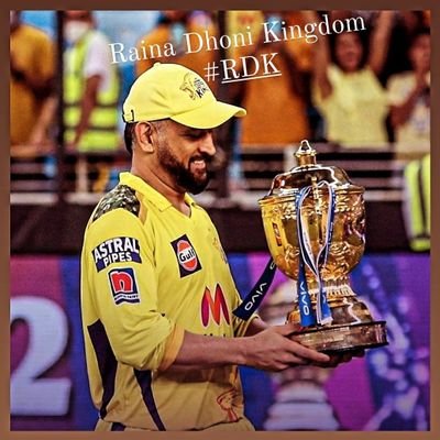 Raina Dhoni Kingdom Official Twitter account!
@ImRaina
@msdhoni
Partners with @dcu_cricupdates
Established on: 01/08/17 under the leadership of @tejasmishra1997