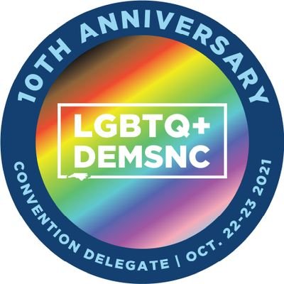 The LGBTQ MeckDems advocate for full equality and work towards increasing LGBTQ representation within Mecklenburg County and beyond as an auxiliary of NCDP.