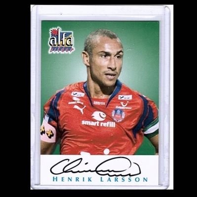 Football/Fussball/Fotboll/Soccer!

Fan of the beautiful game and collector of cards.

PC - Henrik Larsson, Celtic FC, World Cups
