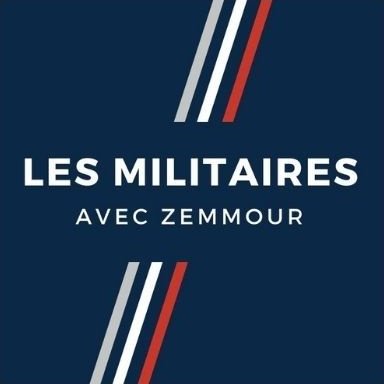 Collectif de militaires et d'anciens militaires qui soutiennent Eric Zemmour pour 2022. 🇫🇷

Pour une Défense puissante et souveraine.

#RECONQUETE