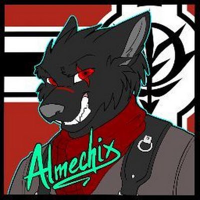 Abdl
Nerdy Furry Trash
Male 
Fur looking for fun
age 30, Bi, taken
I draw, play games, build models, write ,and other kinds of art.
Discord Almechix