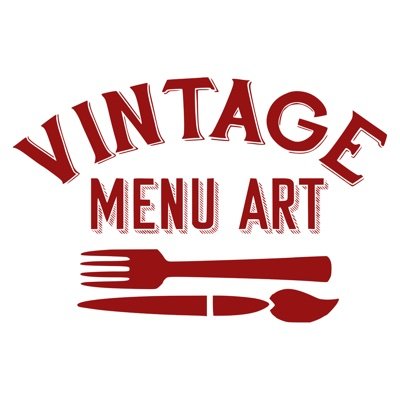 Vintage Menu Art 1800s-1980s. Run by @eliotbeer. Find us online or at markets around the country...