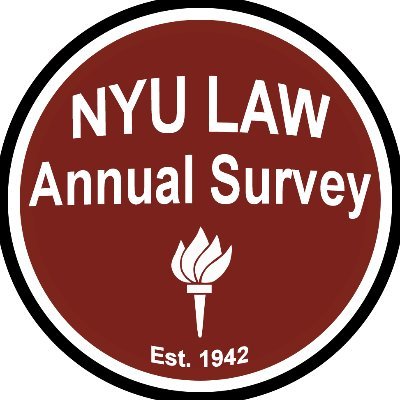NYUasal's profile picture. Founded in 1942, NYU Law's Annual Survey of American Law is a student-edited journal for legal scholarship by academics, practitioners and students.