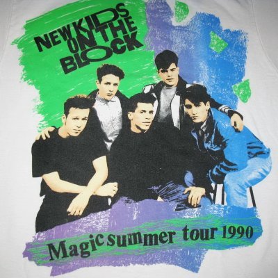 Tweeting links to old New Kids on the Block TV appearances, articles and more!