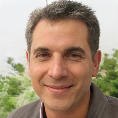 MarkClinton45's profile picture. The painting was a field of flowers, blues and yellows atop deep green stems that seemed to call the viewer in to play.