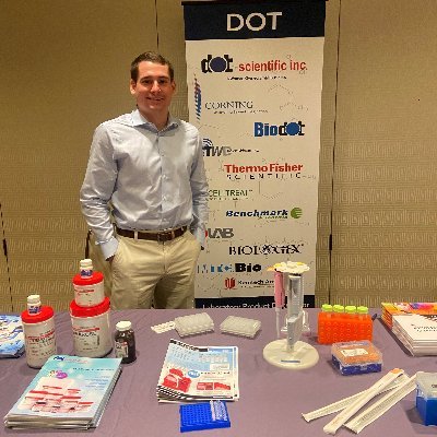 Dot Scientific sales representative for Minnesota and Nebraska. Call me at (262)221-6349 or visit us at https://t.co/ogAkOlSlOb for all of your laboratory needs!