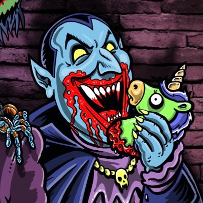 10,000 unique digital collectibles illustrated by bestselling Beauty of Horror creator & Life of Agony bassist @arobert Grab Your Chomper Now!