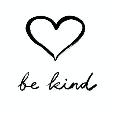 Be kind 🤍