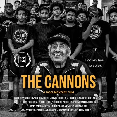 A documentary feature film following one of America's only predominantly Black hockey teams: The Cannons.